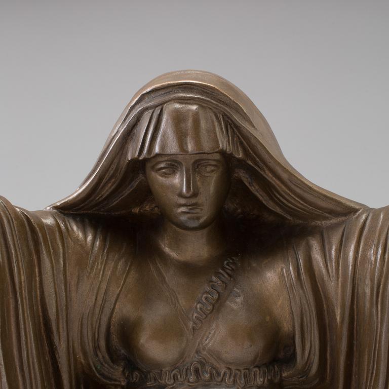 JOHAN TOBIAS SERGEL, efter, skulptur, brons, 1900-tal.