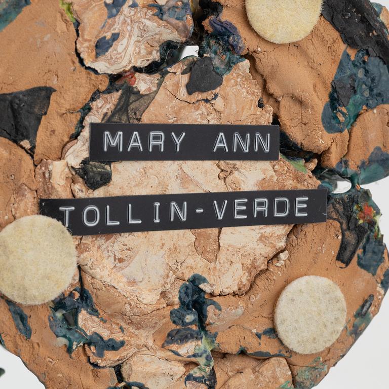 Mary-Ann Tollin-Verde, an earthenware sculpture, not signed, second half of the 20th century.