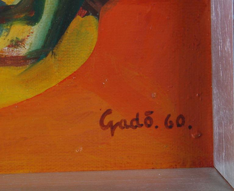 GADÖ, BERTIL, olja på duk, sign  o dat 60.