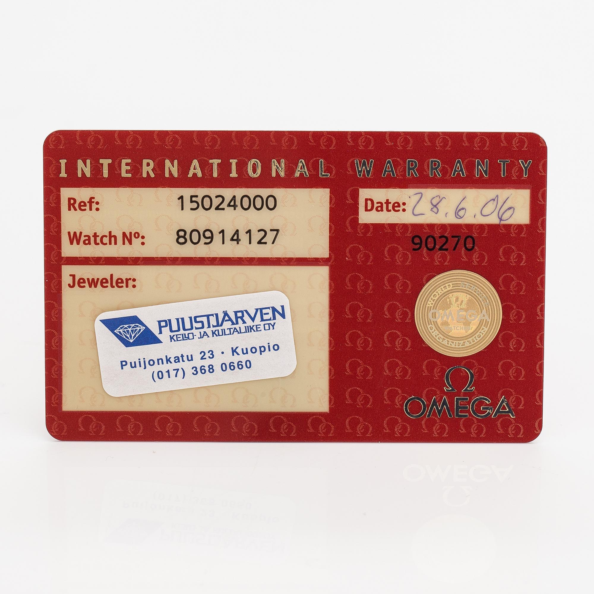 Omega, Constellation, 35 mm.