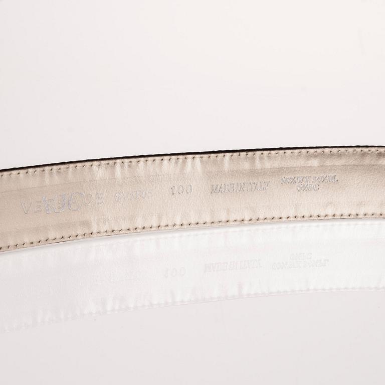 BÄLTE, Versace.