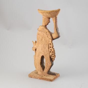 Francoise Bourget, skulptur, keramik, Studio Les Argonautes, Frankrike, omkring 1900-talets mitt.