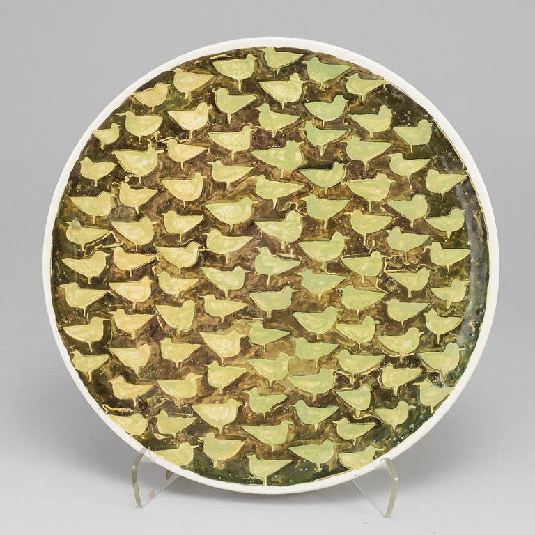 TIMO SARVIMÄKI, a stoneware dish, Rörstrand.