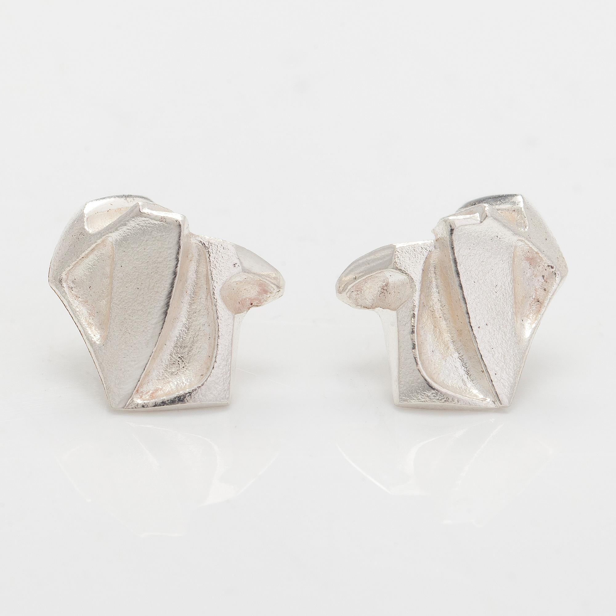 Björn Weckström, korvakorut, "Nastassia", hopea, Lapponia.