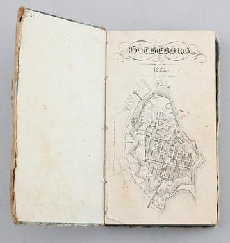BOK: Handbok för Resande i Sverige, Geo Löwegrens Boktryckeri, Göteborg 1820.