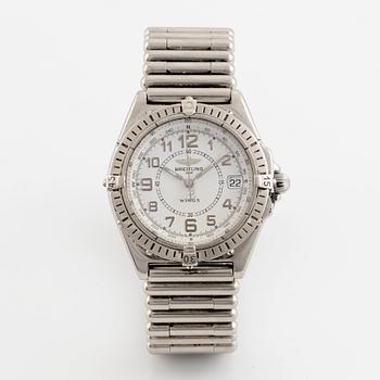 Breitling, Wings, armbandsur, 38 mm.