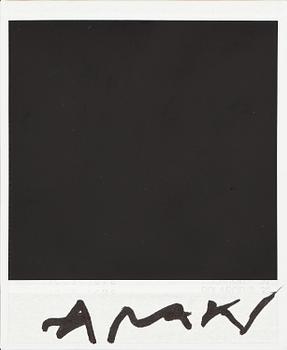 NOBUYOSHI ARAKI, polaroid, sign a tergo.