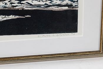 Lars Lerin, From Lofoten.
