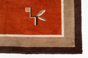 Matta, flossa, Norden, 1920/30-tal, ca 370 x 280 cm.