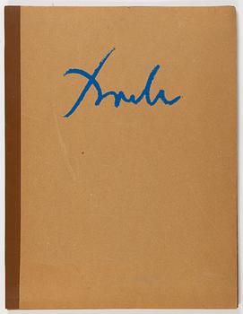 Djuric Miodrag Dado, 12 stycken litografier med mapp. Samtliga signerade och numrerade 9/75.