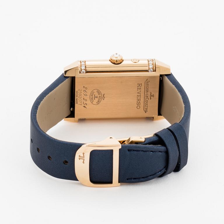 Jaeger le Coultre, Reverso Duetto, wristwatch, 25 x 40 mm.