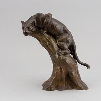 Louis-Albert Carvin, sculpture, bronze, signed.