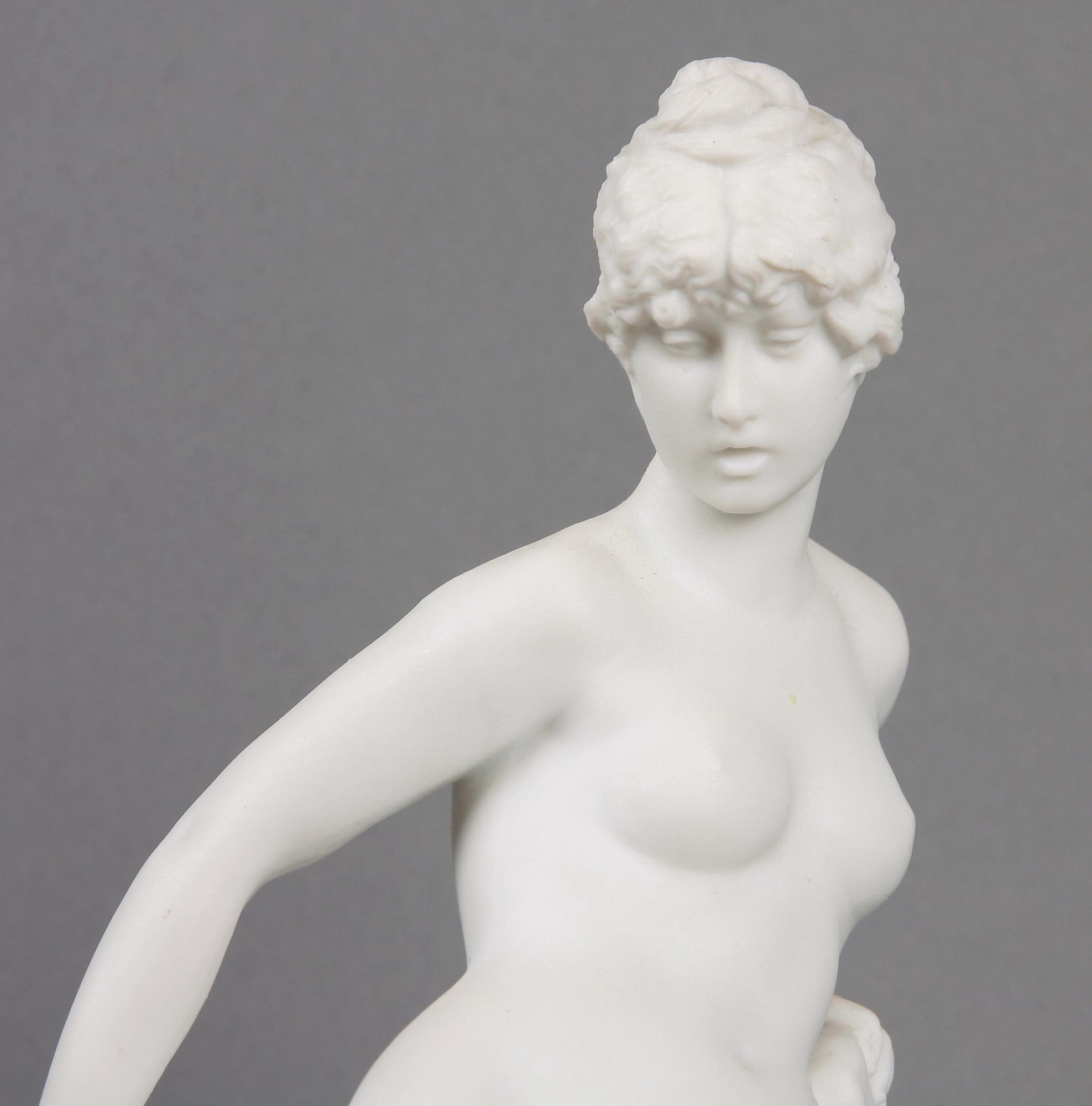 FIGURIN, parian, omkring 1900.