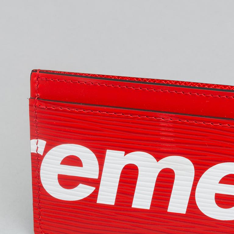 SUPREME, korthållare, Louis Vuitton 2017.