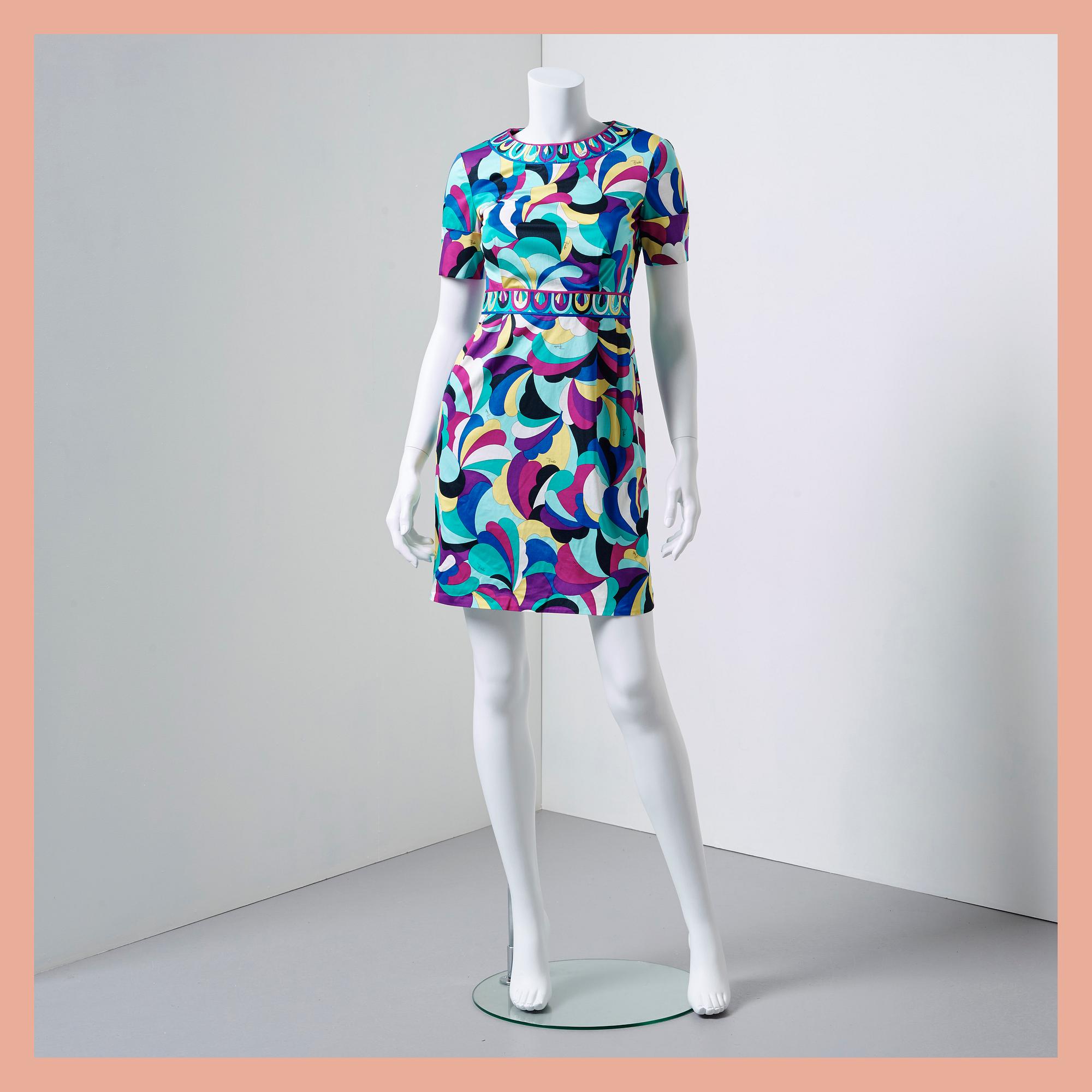 DRESS, Emilio Pucci, italian size 38.