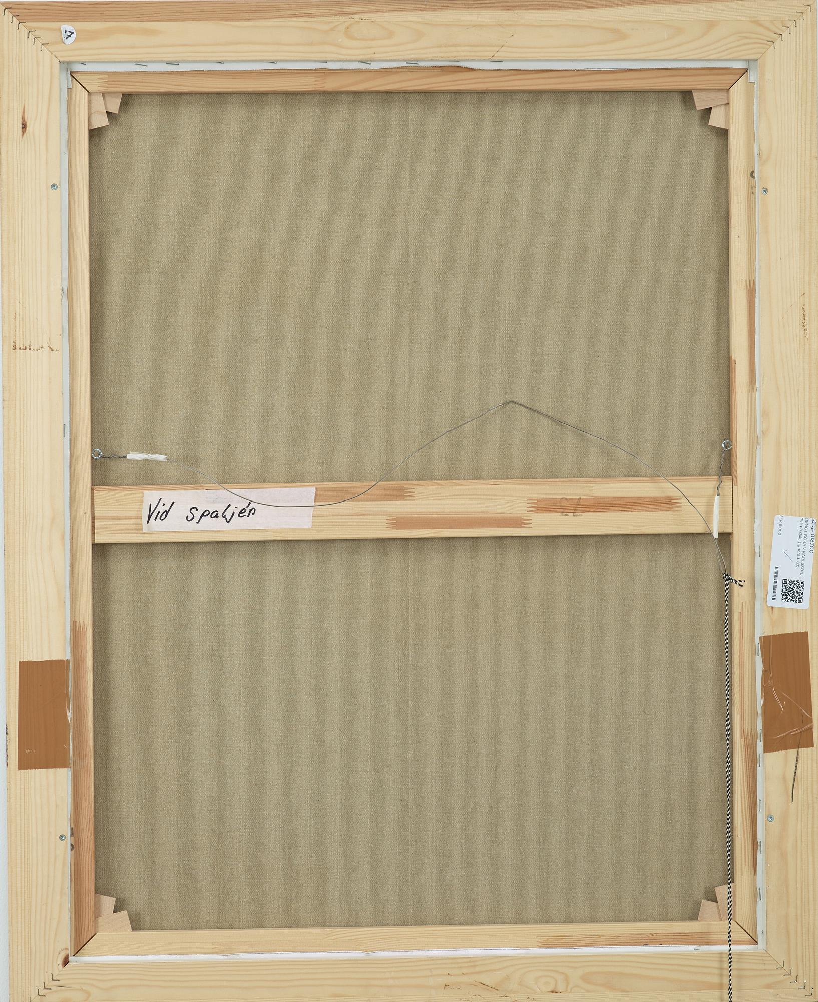 A signed Bengt Göran Karlsson oil on canvas.