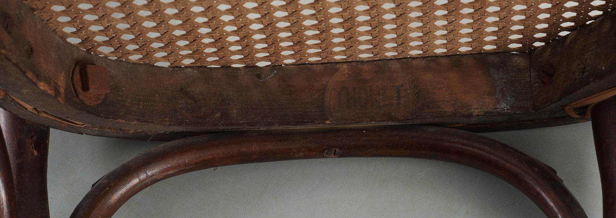 STOLAR, 4 st, Thonet, 1900-talets första hälft.