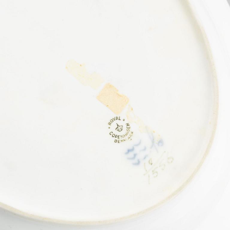 Royal Copenhagen, a 65-piece porcelain service, "Blue Flower", Denmark.