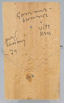 HARALD LINDBERG, olja på pannå, sign o dat 1974.