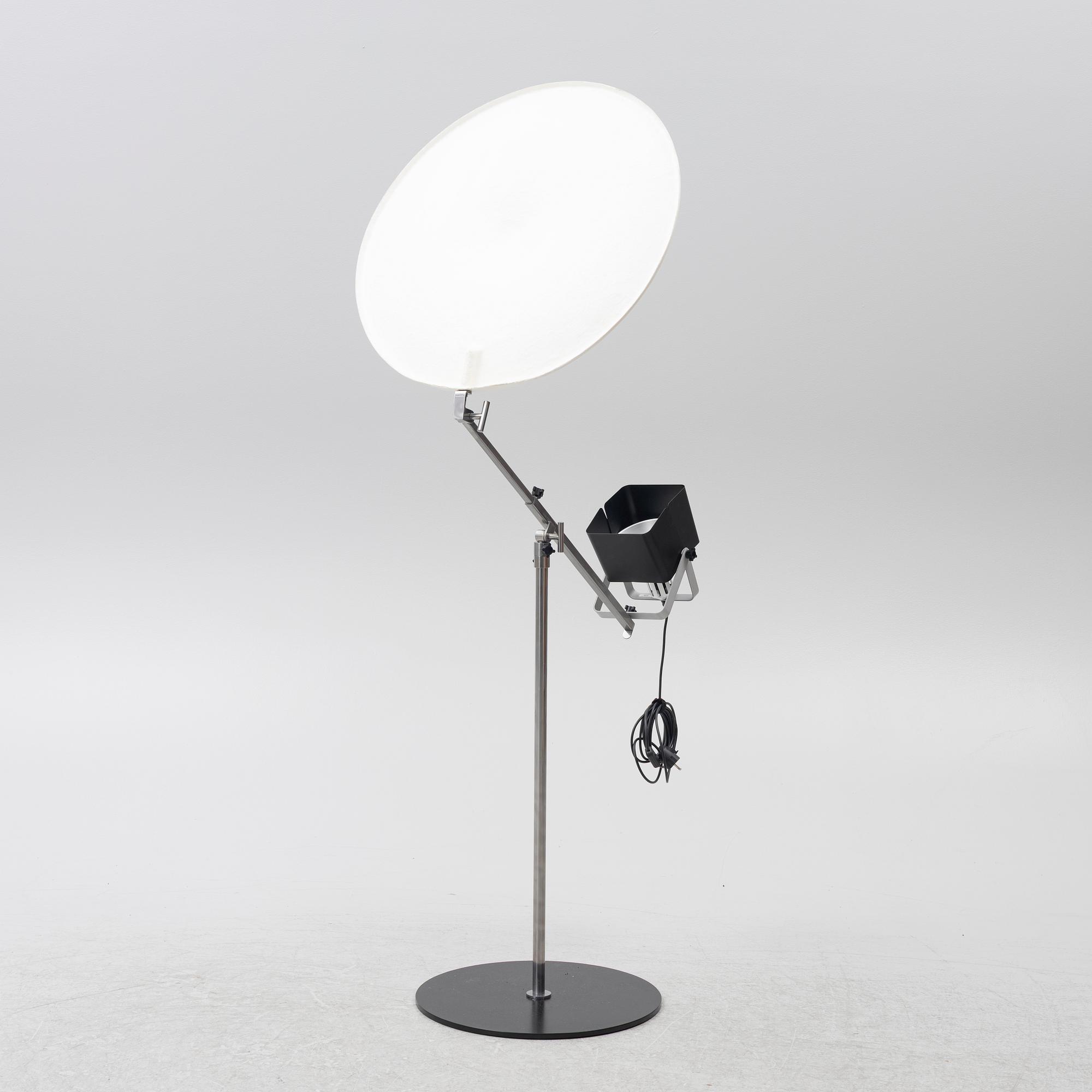Yrjö Kukkapuro, an 'YK100F' floor lamp, Blond Belysning, Sweden, 2020's.