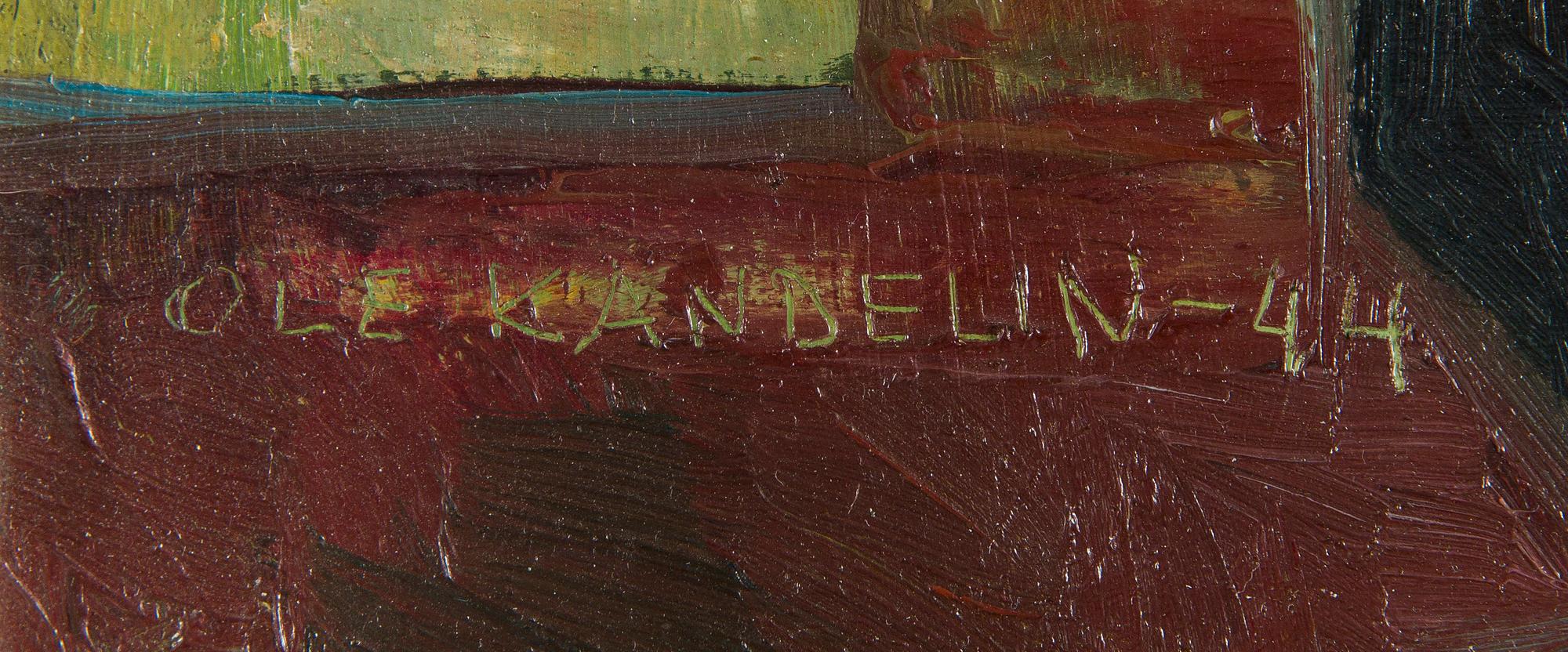 Ole Kandelin, "Kvinnan och Gitarren".