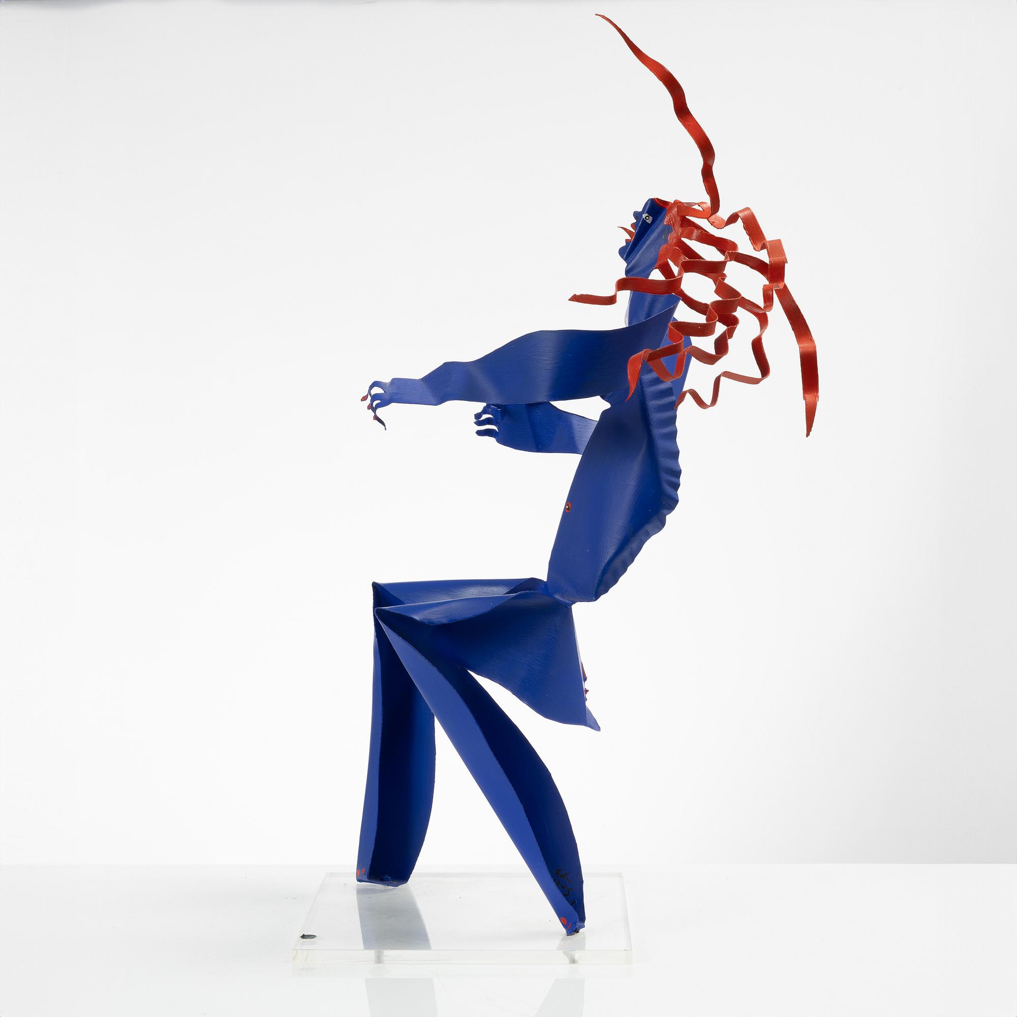 Timo Solin, Blue Woman.
