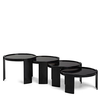 25. Gianfranco Frattini, "780/783", stacking tables, Cassina, Italy post 1966.