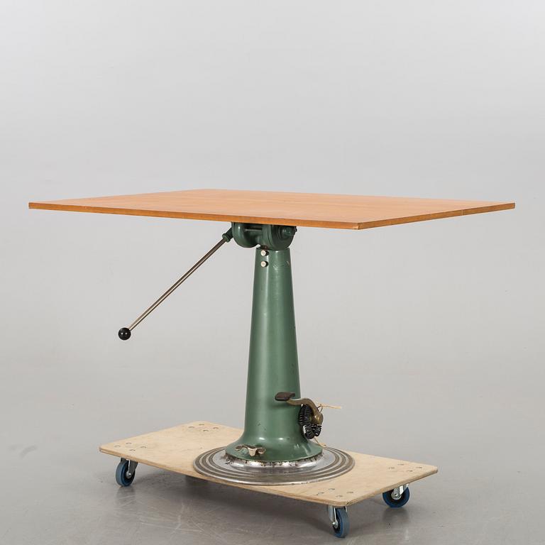 ARKITEKTBORD / RITBORD, Nike, Eskilstuna, omkring 1900-talets mitt.