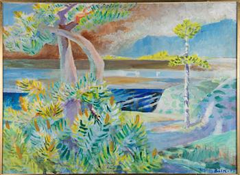 Yngve Bäck, Skärgårdslandskap.
