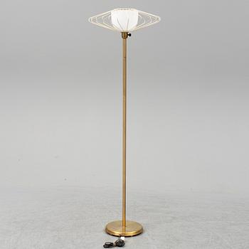 A brass floor light from ASEA Belysning, 1940's/50's.