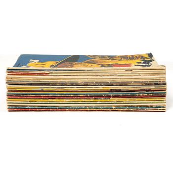 Comic books, “Fantomen”, 26 issues, 1951–1957.