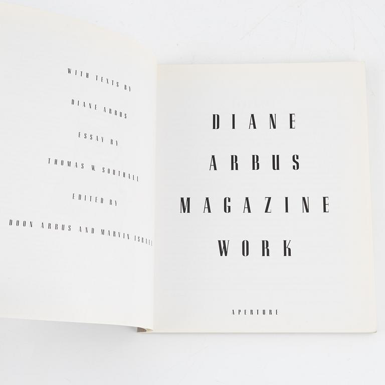 Diane Arbus, 3 photobooks.