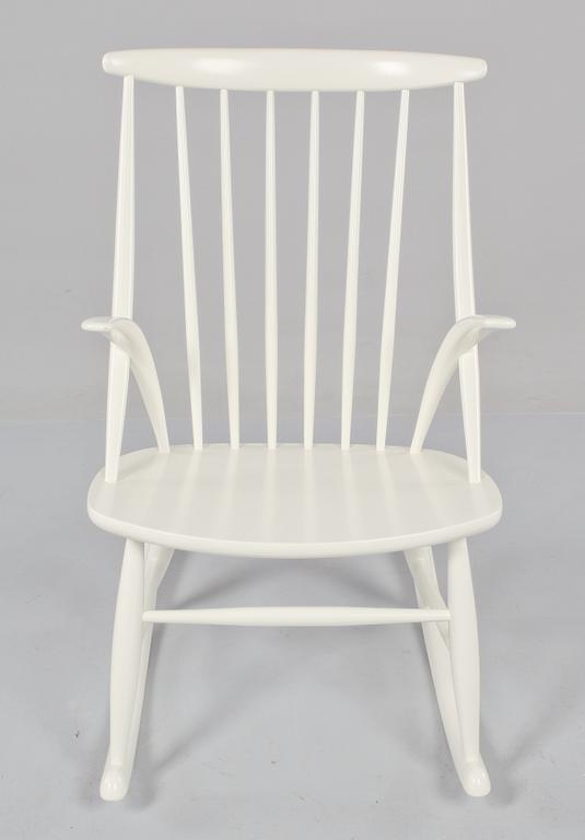 GUNGSTOL, "Gyngestol Nr. 3", Illum Wikkelsö, för N Eilersen, 1900-talets andra hälft.