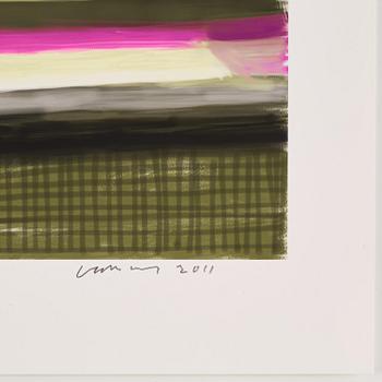 David Hockney, "My Window: No. 778, 17th April 2011".