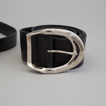 Two BELTS, Ralph Lauren, size S and M.
