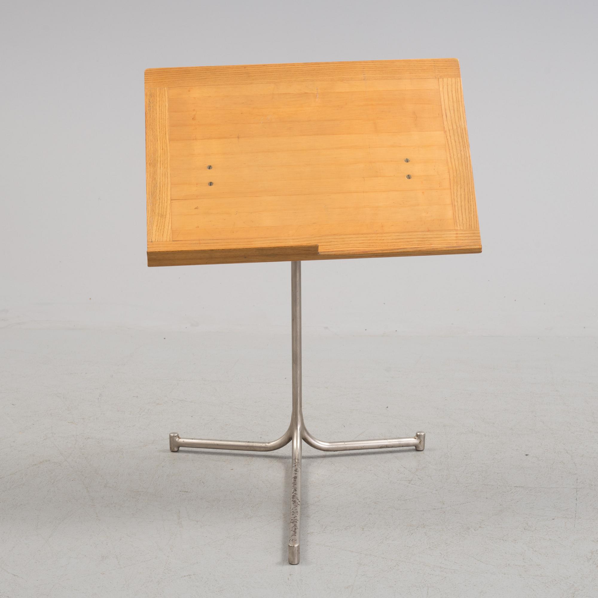 An adjustable reading table design BRUNO MATHSSON for Karl Mathsson, Värnamo.