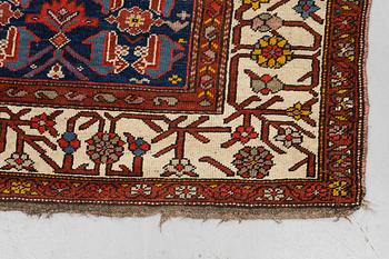 A rug, antique Kurdish, ca 247-253 x 116-125 cm.