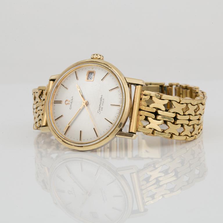 ARMBANDSUR, herr, Omega, 'Seamaster de Ville', 1900-talets andra hälft.