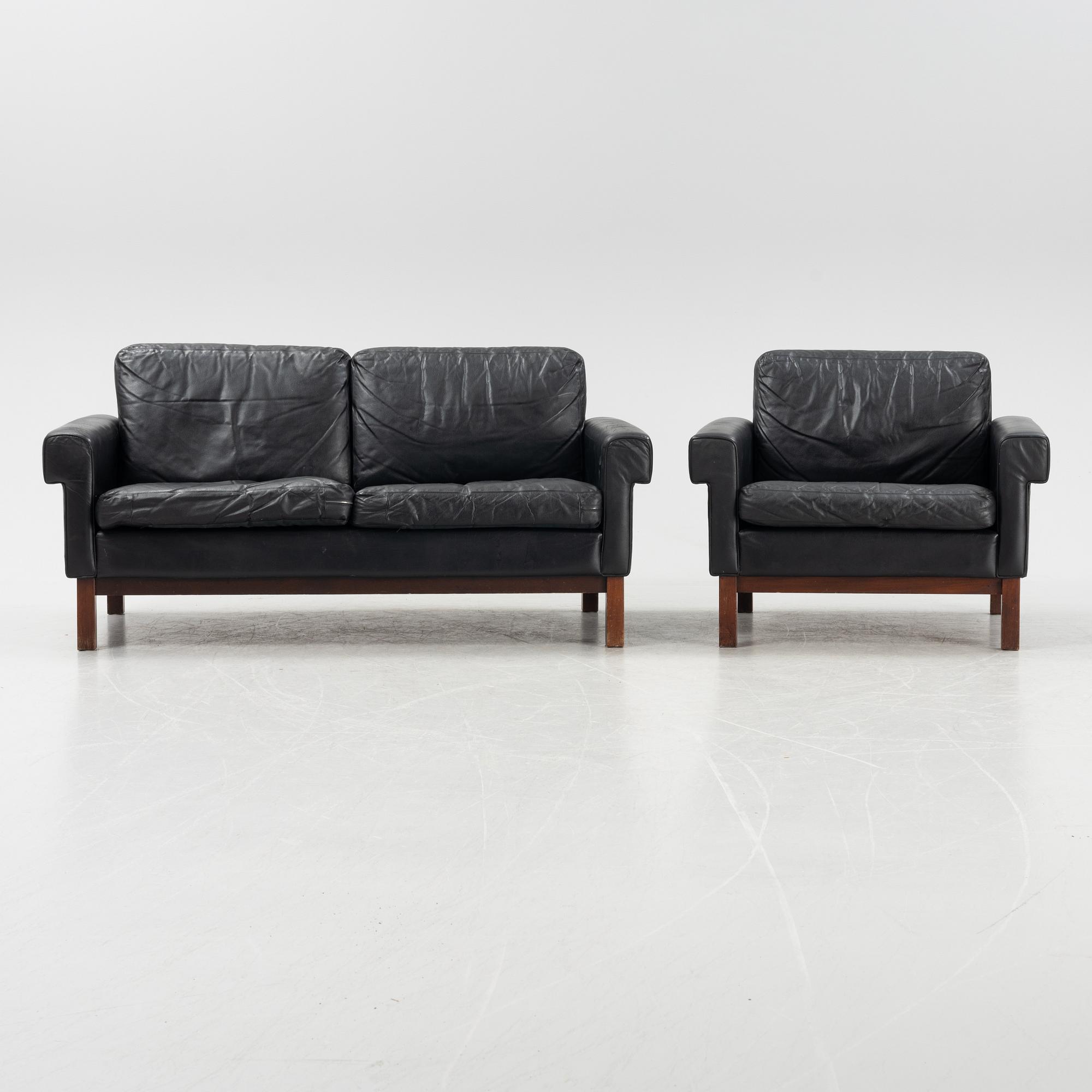 Åke Fribyter, soffa och fåtölj, "Gotland", IKEA, 1960-tal.