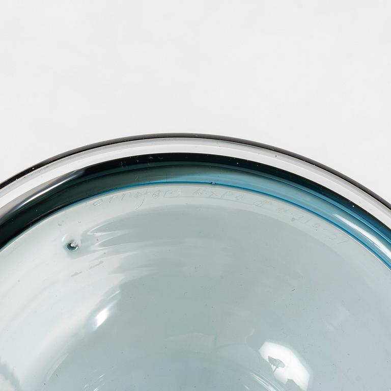 Nils Landberg, a tulip glass, Orrefors Expo, 1957.