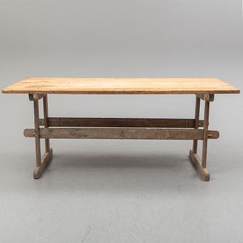 a pine table from the 1800's.