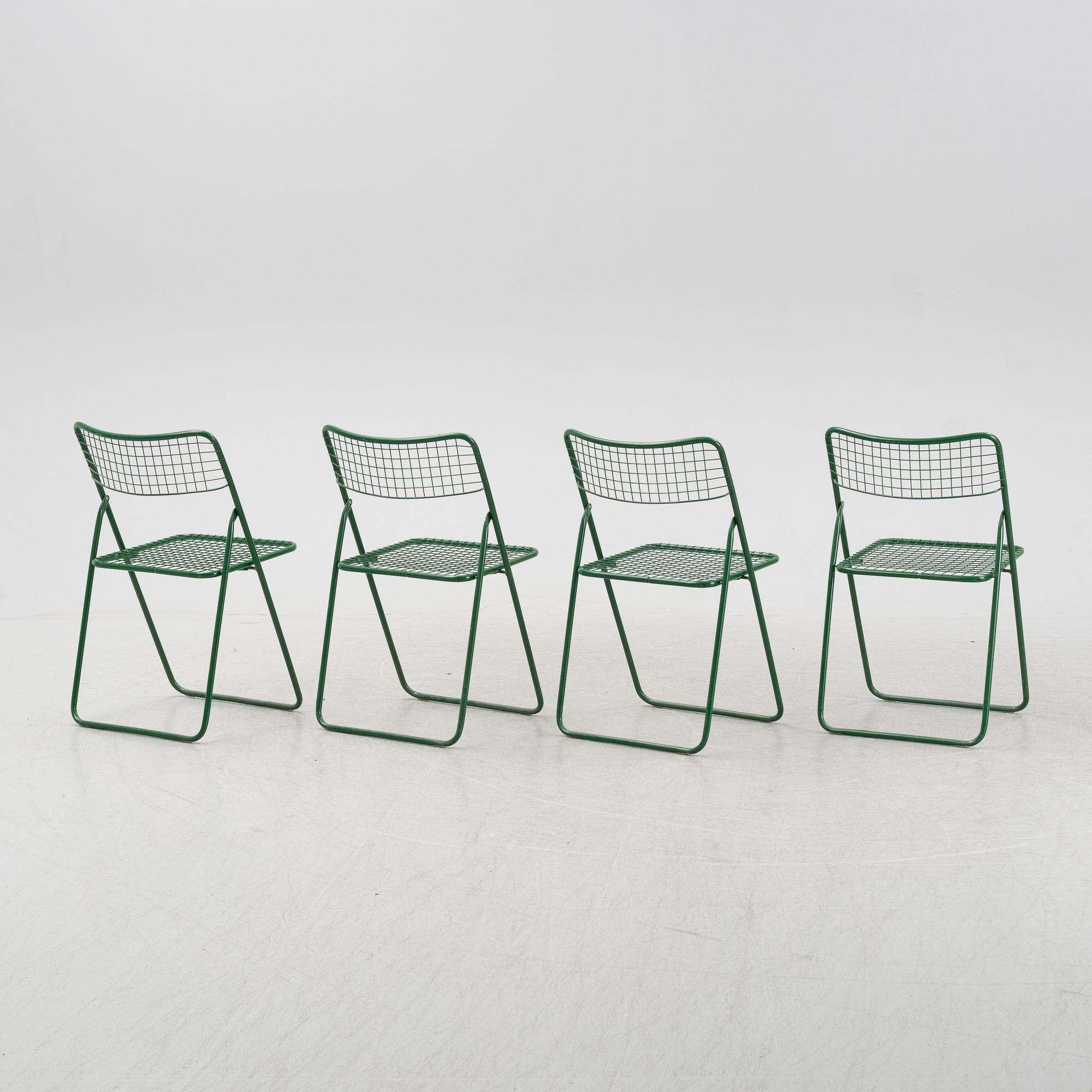 Niels Gammelgaard, a set of four 'Rappend/Ted Net' chairs for IKEA.