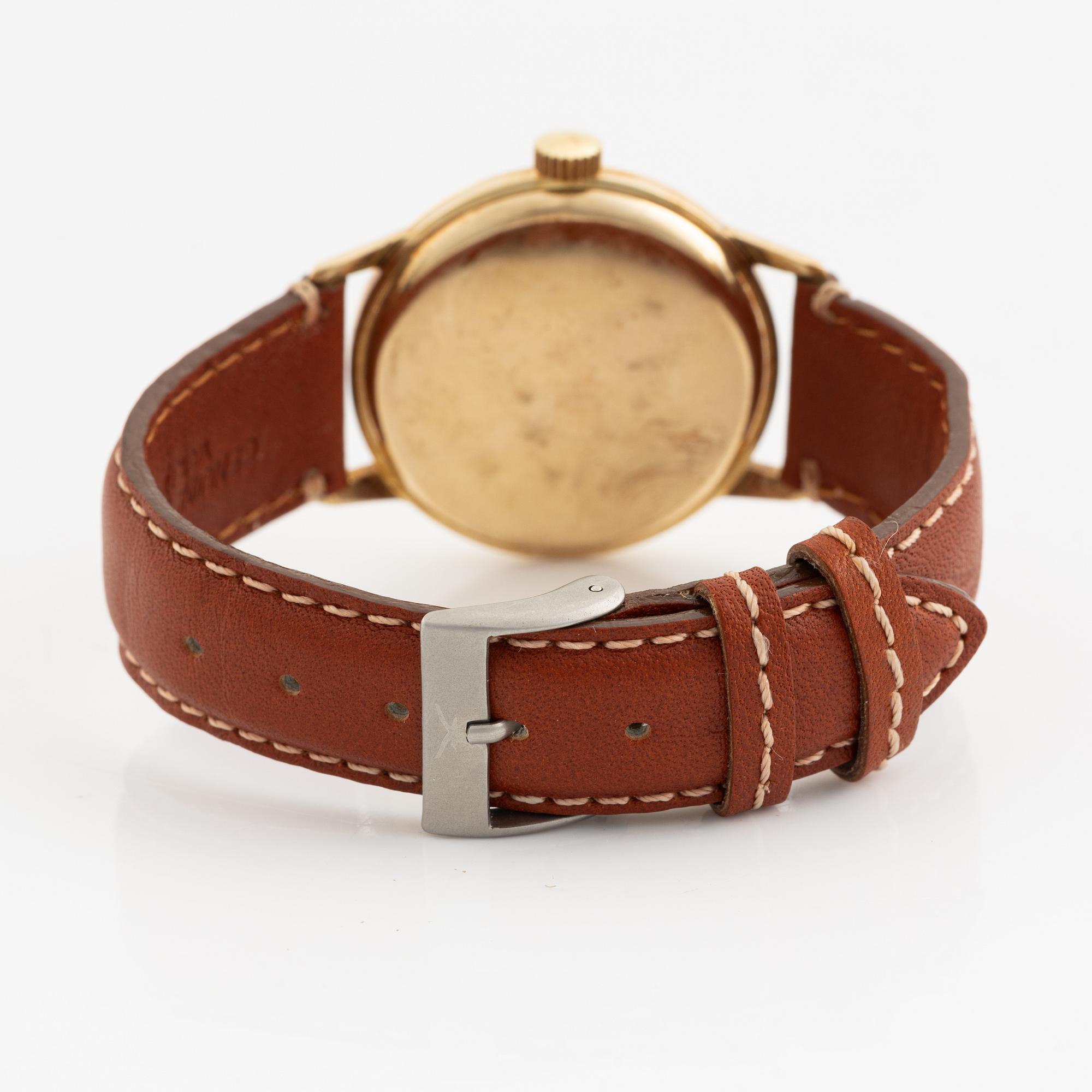 Omega, armbandsur, 34 mm.