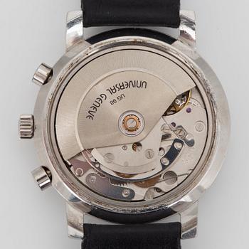 UNIVERSAL, Geneve, Compax, "Tachymètre", chrohograph, wristwatch, 39 mm,