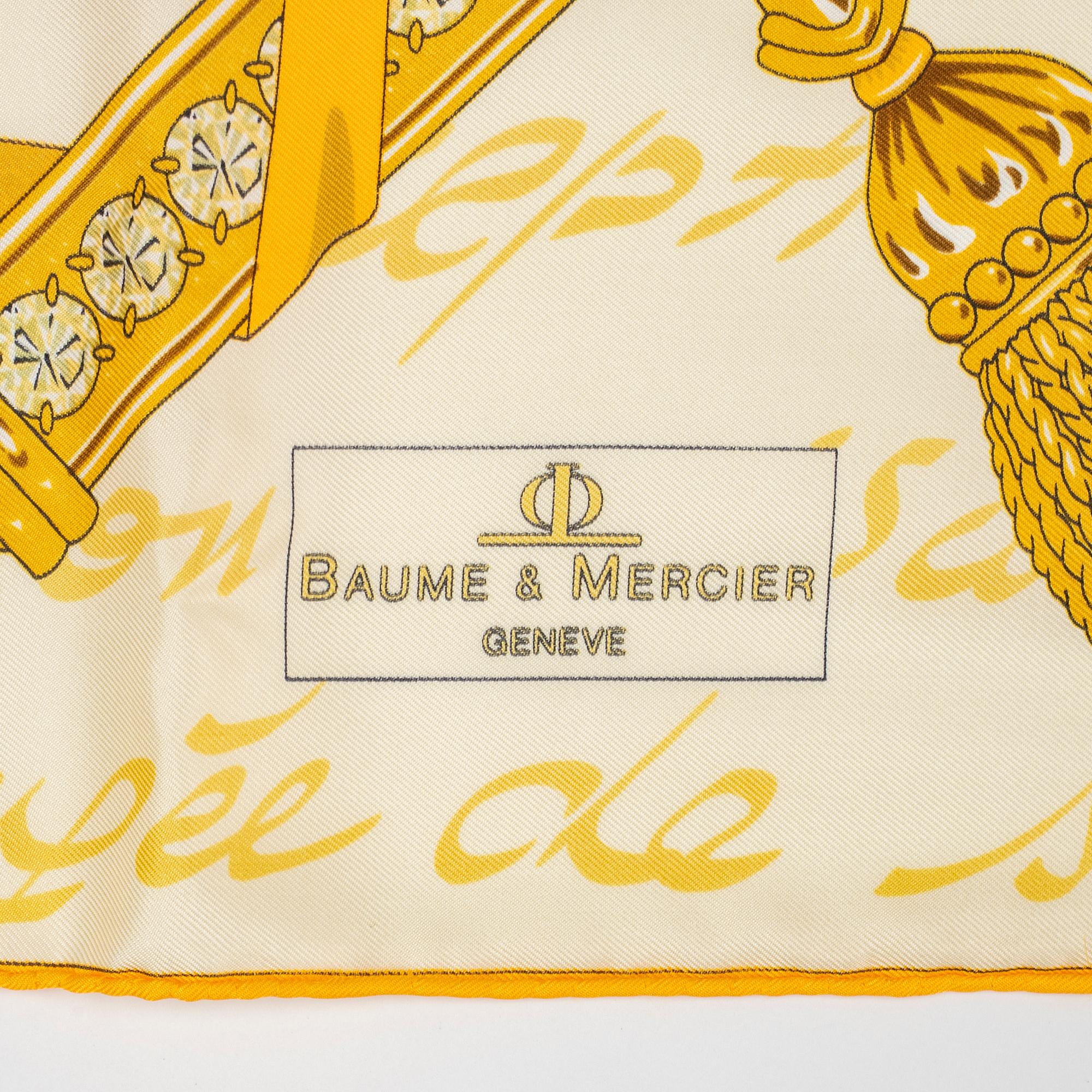 Baume & Mercier, scarf.