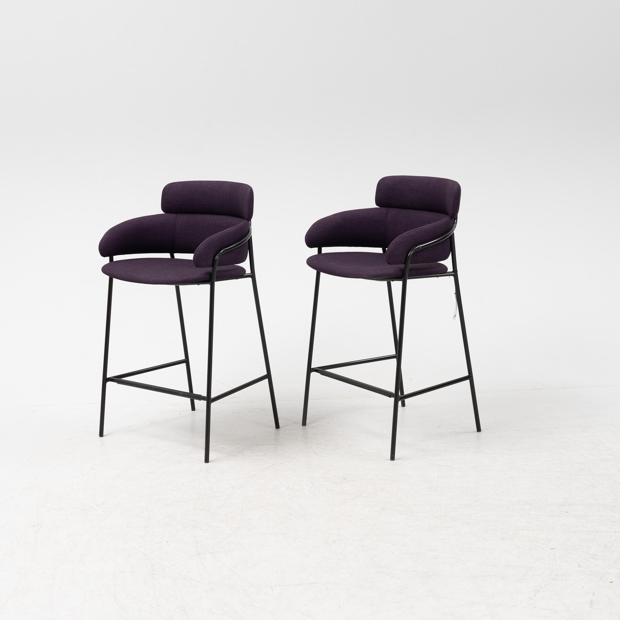 A pair of 'Strike Chair' chairs from Debi, Italy, 21st Century.