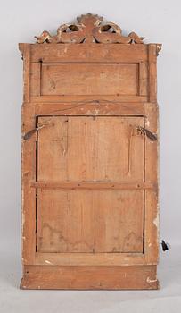 A late Gustavian late 18th Century mirror.