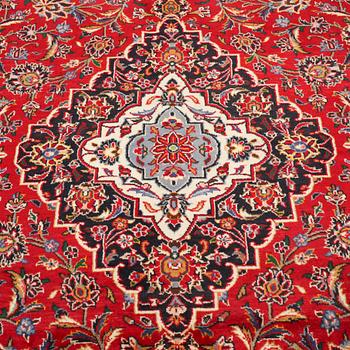 A Keshan rug, 345 x 236 cm.