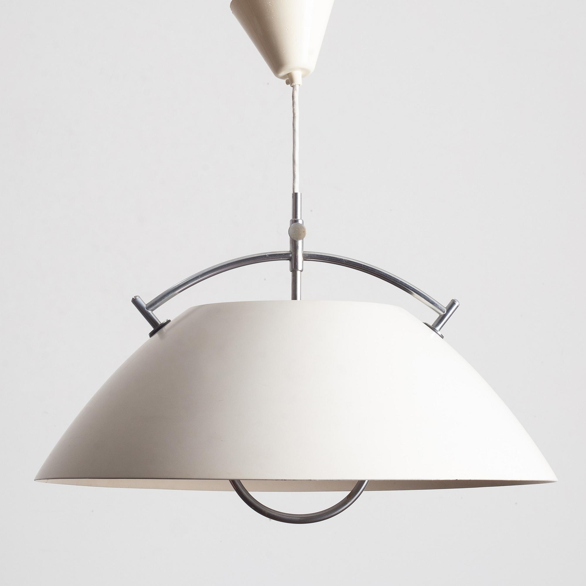 Hans J. Wegner, ceiling lamp/-pendant, model "16593", Louis Poulsen. Provenance Sven Lundh.