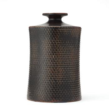 Stig Lindberg, a stoneware vase, Gustavsberg Studio 1967.